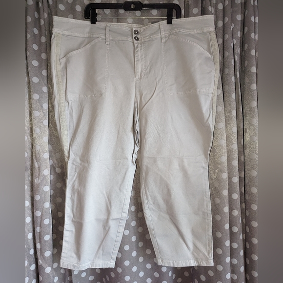 Torrid Skinny Mid-Rise Crop Jeans 26 - Picture 5 of 15